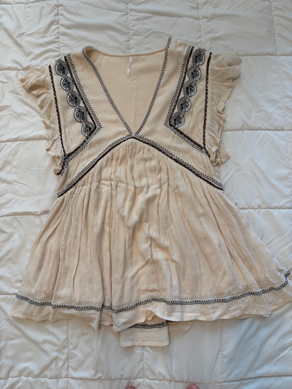 Free People Embroidered Women’s Top
